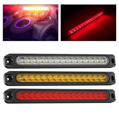 12V 24V 15 LED Car Taillight Strip for Truck and Motorcycle Side Light - Picture 4 of 16