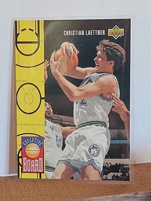 1993-1994 Upper Deck Christian Laettner #430 Executive Board Timberwolves A223