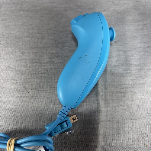 Mando Nintendo Wii Auténtico OEM Wii Remote Motion Plus + OEM azul nunchunk - Imagen 6 de 7