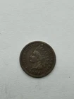 1886 Type 1 Indian Cent VG+