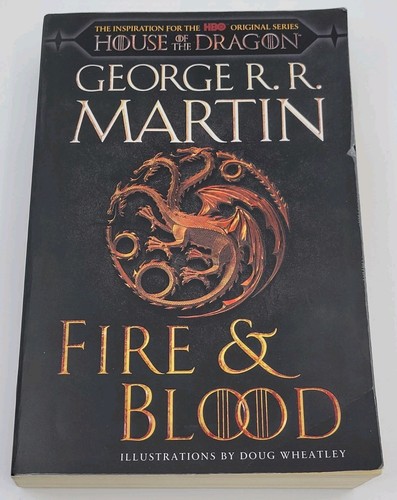 Fire and Blood Paperback by George R.R. Martin 300 Years Before Game Of Thrones - Picture 1 of 2