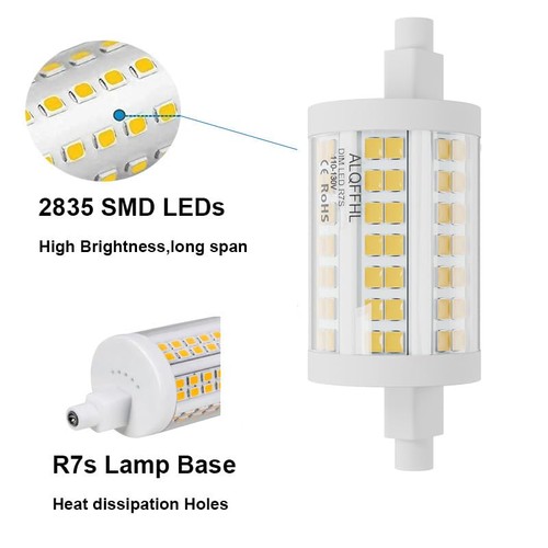 R7S 78mm LED Bulb 20W, J Type Double Ended Flood Light (200W Halogen T3 Repla... - Picture 2 of 6