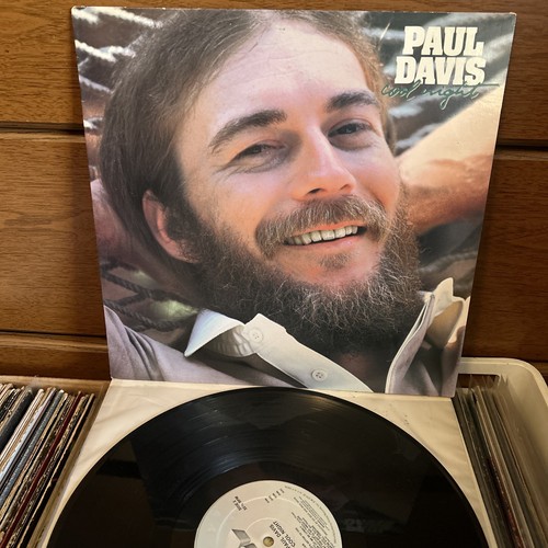 PAUL DAVIS - Cool Night 1981 Arista AL 9578 Soul Funk Rock EX Vinyl LP
