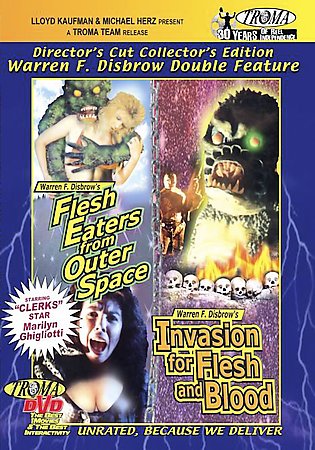 Flesh Eaters From Outer Space Double Feature (DVD, 2005) - Foto 1 di 1