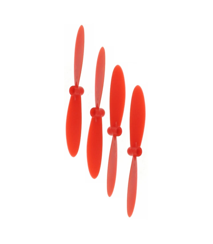 Hubsan X4 H107D Un Juego Cada Negro Rojo y Blanco 55mm Hélices Foto 3 de 4