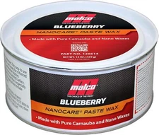 Malco Nano Care Blueberry Paste Wax - Creates High Gloss Finish and Long-Lasting