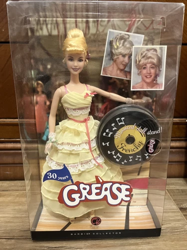 Grease Frenchy Barbie Doll Dance Off Pink Label 2008 Mattel