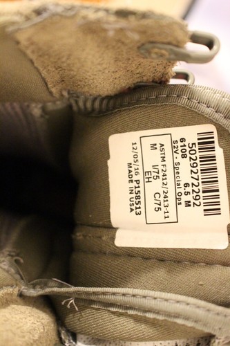 New ROCKY S2V STEEL Toe 6108 Green Boots Size 6.5 M - NIB - Picture 9 of 11