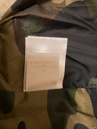 A BATHING APE Bape Kids Fishtale Jacket Rare 110 Approx. 5T Olive Camouflage - Picture 24 of 24