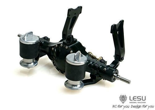 LESU Pneumatic Suspension Set for 1/14 For TAMIYA RC Truck Axles - Picture 5 of 8