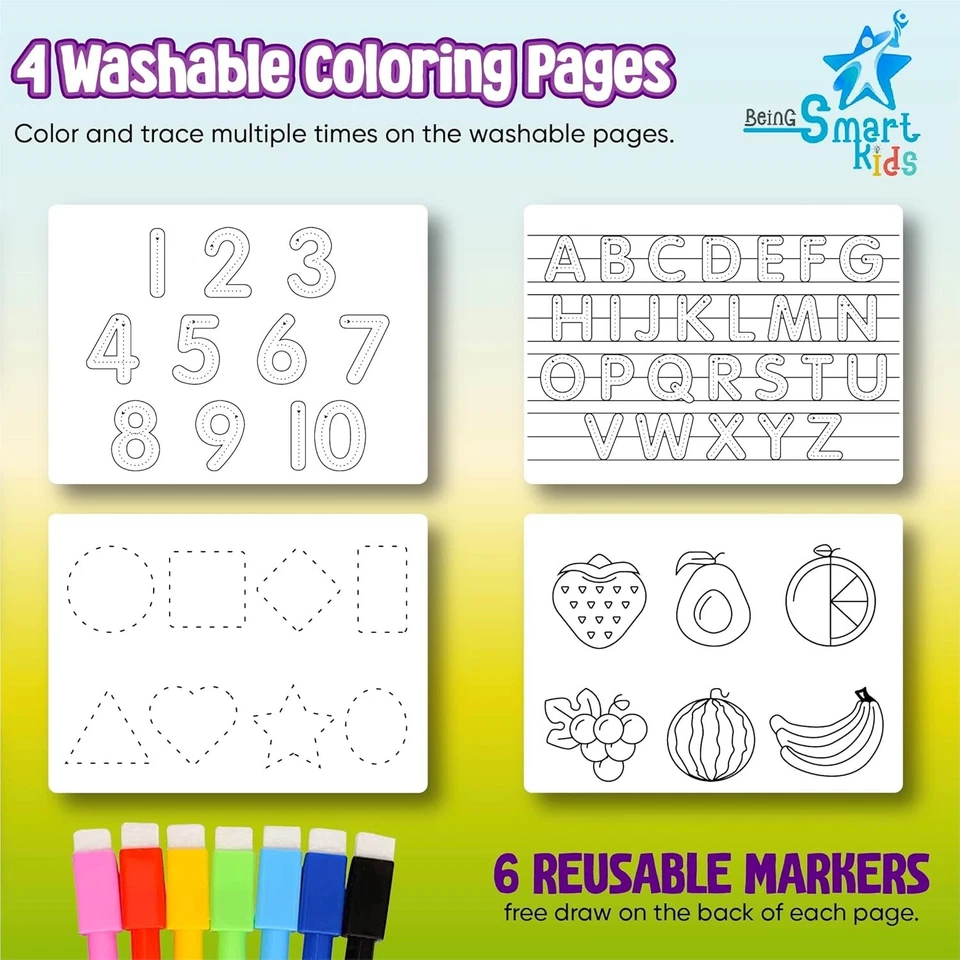  Busy  Book for Toddlers &Preschoolers - Montessori Busy Book  - Image 3 of 4