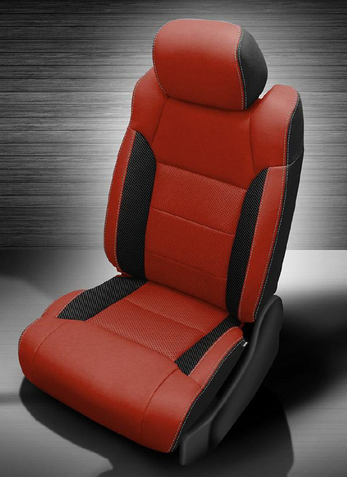 Toyota Tundra CrewMax Katzkin Leather Seat Replacement Covers Buckets