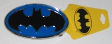 Batman Blue and Black Bat Logo Metal Belt Buckle NEW UNUSED