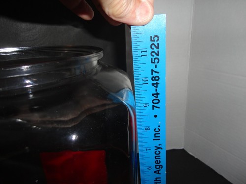 LANCE CRACKER 8 SIDED LARGE JAR COUNTER BRACKET FOR 11 " TALL JAR BRACKET ONLY!! - Picture 4 of 7