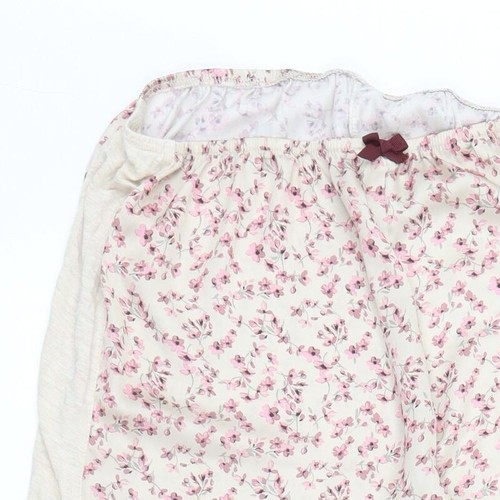 NEXT Womens Purple Floral Polyester Blend Chemise Pyjama Pants Size 10 - Picture 3 of 12