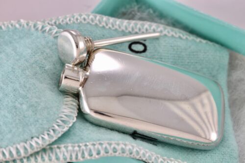 Tiffany & Co. Silber Vintage kleine rechteckige Parfümflasche - Bild 5 von 12