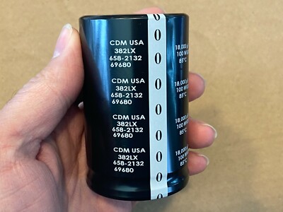 2 New 18000 uf 100v Cornell-Dubilier Capacitors fr Pioneer SX-850