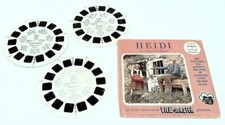 Vintage Heidi Sawyer's 3 View-Master Color Reels And Packet B 425.