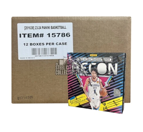 2023-24 Panini Recon Basketball Hobby 12-Box Case