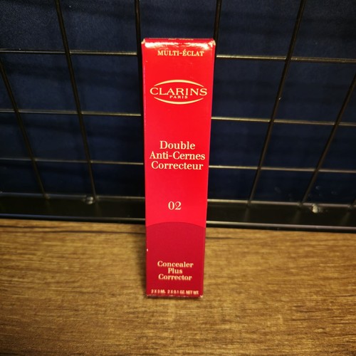 Clarins Paris Double Corrective Concealer Medium # 02 Multi Care REF#33952 NOS - 第 1/8 張圖片