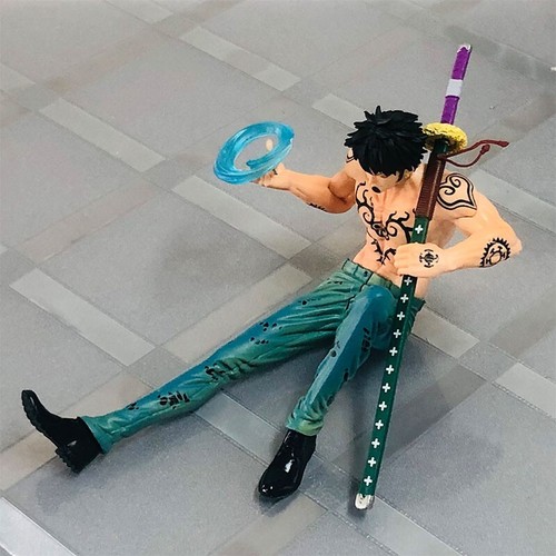 One Piece Trafalgar Law Figure, Sitting Pose, PVC, Model, Toy, Gift - Picture 7 of 7