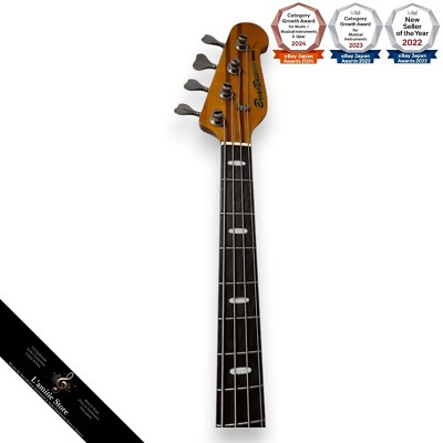 Yamaha BB2000 Fretless Sunburst Electric Bass JP Musical