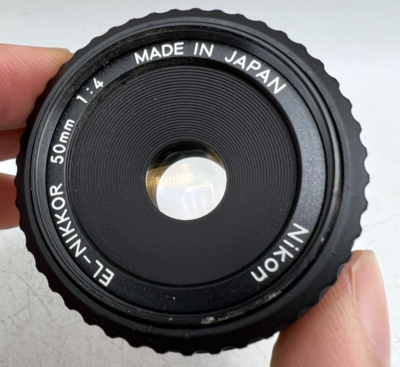 Nikon EL-NIKKOR　50mm f4 L39,M39] EL-Nikkor 50mm F4 Review – What is Enlarger lens