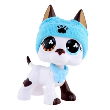 Mini Shop Pet LPS White Great Dane #577 with Accessories Who Love LPS Kids Gift