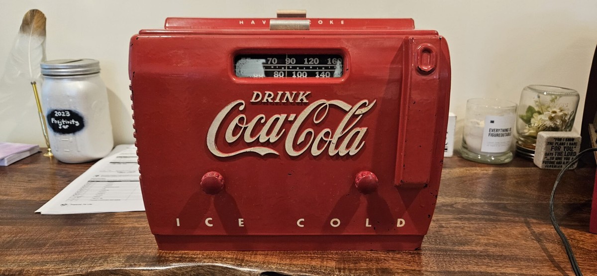 ◆◆Coca-Cola IR-7839 CD COOLER　BOX RADIO Coca-Cola Cool Box Portable AM/FM Radio & CD Player #683 | eBay