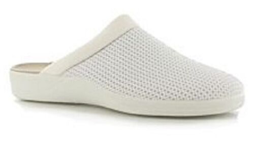 DeValverde Scuffs - Ladies - 183 Glide - Arena, Blanco, Marino, Negro & Rojo - Picture 4 of 11