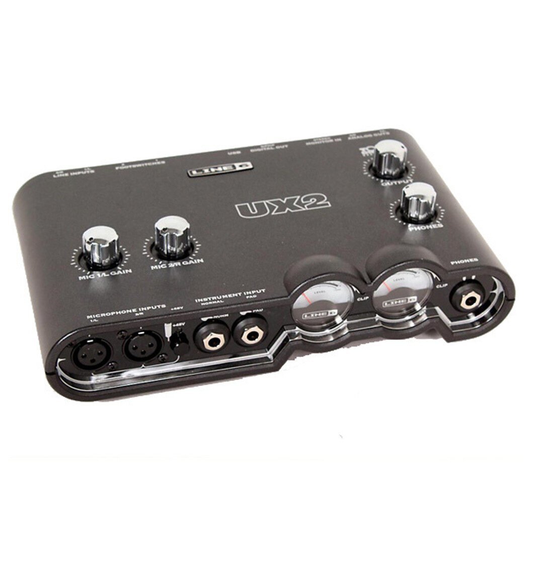 Line 6 TonePort UX2 USB Audio & Guitar Recording Interface – Used