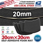 4sheets Sound Deadener Mat Auto RV Interior Thermal Absorb Noise Reduce 20mm New