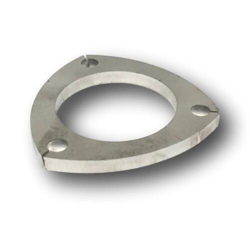 EXHAUST FLANGE PLATE 3" 3 BOLT STAINLESS STEEL 85bc - Picture 1 of 3