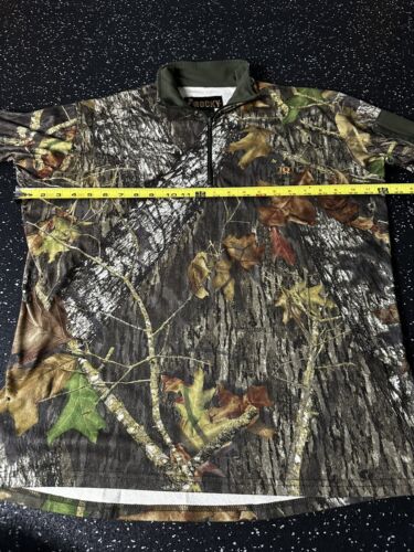 Rocky Scent IQ Atomic Men's Size Large 1/4 Zip Pullover Hunting Shirt Camo - Picture 7 of 8