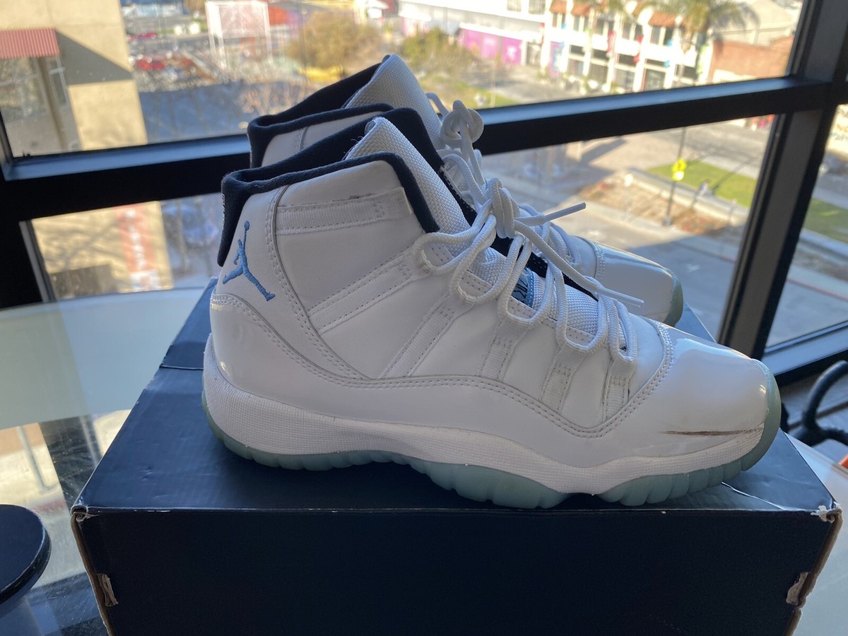used jordan 11 legend blue