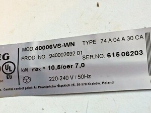 AEG.Türdichtung für  E-Herd / Backofen.Mod.40006VS-WN.TOP.