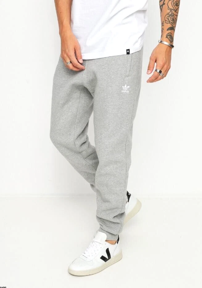 Con rapidez Sin personal cliente NEW MEN&#039;S ADIDAS ORIGINALS CUFFED SLIM FIT TREFOIL TRACK PANTS ~ LARGE  #H34659 | eBay