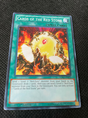 Cards of the Red Stone - LDK2-ENJ25 - 1st Edition - NM - YuGiOh!