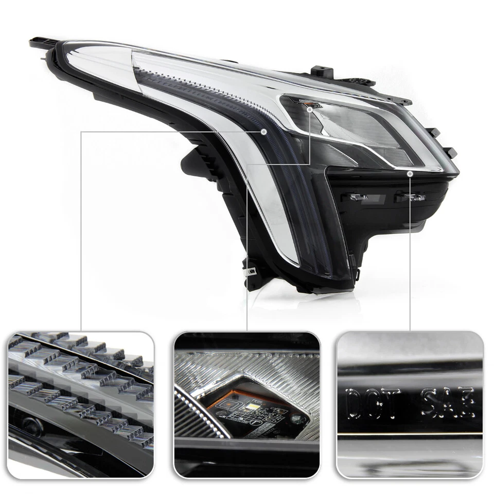 Faro proyector señal LED DRL 2018-2019 Cadillac XTS - pasajero Foto 4 de 4