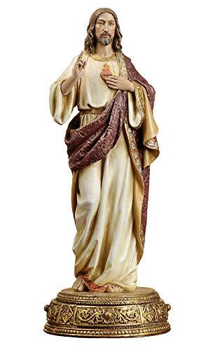 Roman Joseph Studio Sacred Heart of Jesus Figurine Heavenly Protectors 10.2 Inch - Picture 1 of 2