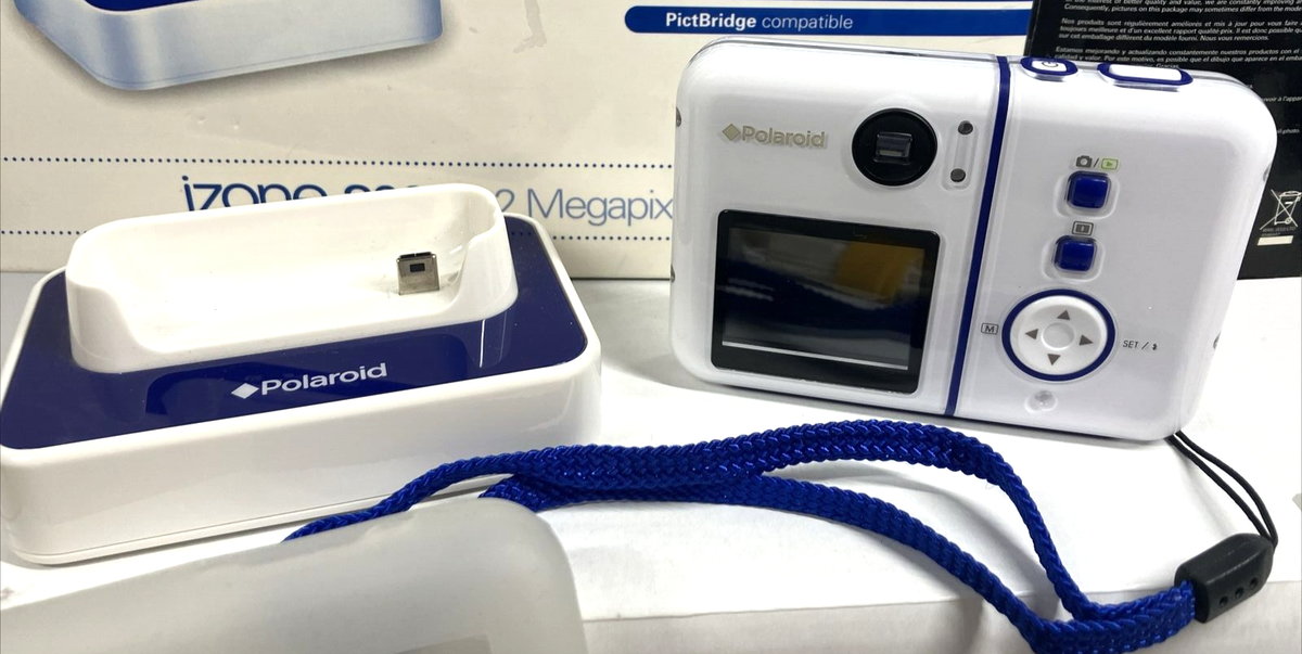 Polaroid izone 300 Instant Digital Camera | 3.2 Megapixels | White 