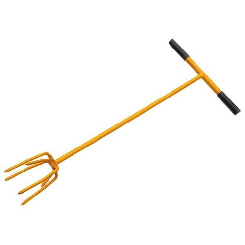 6 Prong Garden Claw Cultivator Twist Tiller Weeder Heavy Duty Soil Rake
