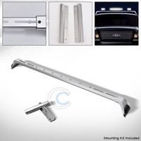 Silver Deluxe Light Bar Mount+roof Gutter Rack Brackets 15-17 Silverado/sierra on sale Silver Deluxe Light Bar Mount+roof Gutter Rack Brackets 15-17 Silverado/sierra on sale
