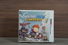 Scribblenauts Unmasked: A DC Comics Adventure (3DS, 2013) Complete Tested