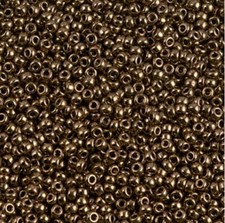 Miyuki Seed Beads 11/0 - Metallic Dark Bronze