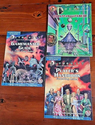 Alternity Science Fiction Roleplaying Game Book Bundle TSR 1998 - 2000 (2021) - Picture 4 of 12