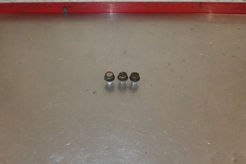   HONDA XR250R XR 250 250R XL250R XL520 XL 3 THREE OIL DRAIN PLUGS BOLTS SCREW
