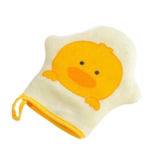 Cartoon Super Soft Cotton Baby Bath Shower Brush Glove with Cute Animal Pattern - Picture 9 of 9