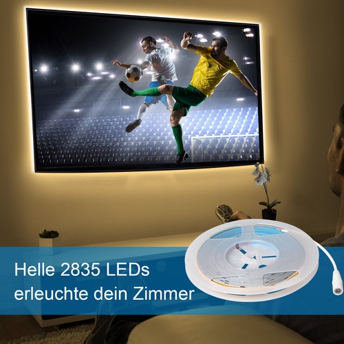 Tira LED 2m-20m 12V 24V COB Stripe Band blanco cálido blanco frío sin punto de luz - Imagen 6 de 14