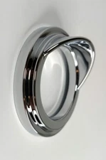 Chrome Small Gauge Cover with Visor 2-5/16 Bezel for Freightliner Classic FLD